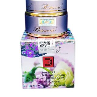 BETNEVAL - KEM DƯỠNG DA TRỊ THÂM NÁM, TÀN NHANG, ĐỒI MỒI VÀ MỤN ĐẦU ĐEN NGÀY VÀ ĐÊM 15G