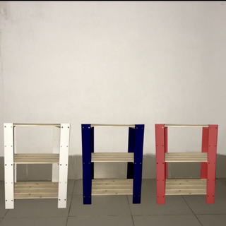 Kệ gỗ 3 tầng đa năng dễ tháo lắp có thể nâng hạ kệ tuỳ ý, gọn nhe