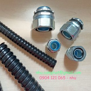 Ống ruột gà loĩ thép bọc nhựa PVC D20 X 50M