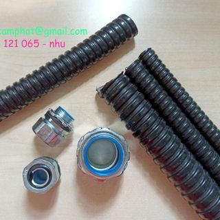 Ống ruột gà loĩ thép bọc nhựa PVC D20 X 50M