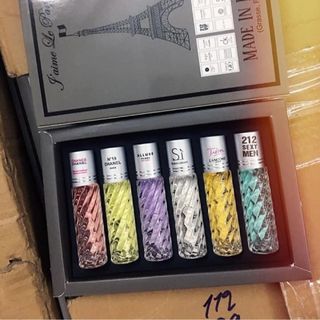 Set nước hoa 6 chai dạng lăn