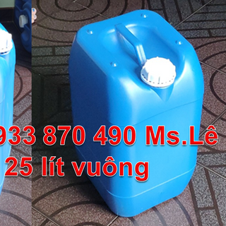 CAN NHỰA 25L VUÔNG CÓ NÚT CHỐNG TRƯỢT, CAN ĐỰNG HÀNG HÓA 20L , CAN NHỰA 10L ĐỰNG DẦU NHỜN, CAN VUÔNG DÀY ĐỰNG VI SINH