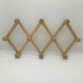 Móc áo xếp treo quần áo bằng gỗ Beech