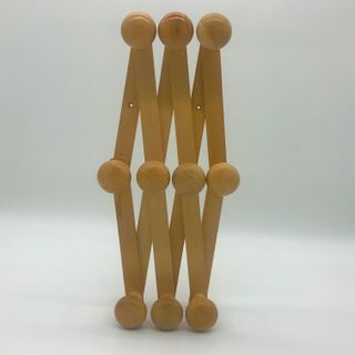 Móc áo xếp treo quần áo bằng gỗ Beech