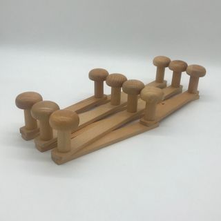 Móc áo xếp treo quần áo bằng gỗ Beech
