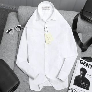 Sơ mi nam vân hạt gạo - chất vải cotton pha lụa mềm mịn,