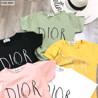 Áo thun nữ cổ tròn - chất thun Thái mềm mại