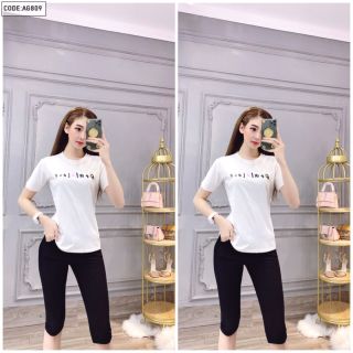 Áo thun nữ cổ tròn - chất thun Thái mềm mại