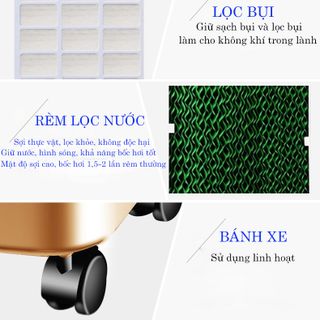 Quạt điều hòa hơi nước DUOMINI - -Bảo hành 01 năm