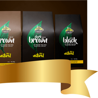 Cà Phê Rang Xay Nguyên Chất HPGL Brown 250gram