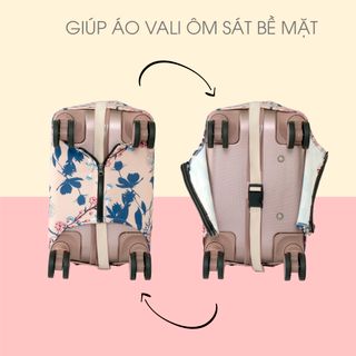 Áo Vali Thời Trang hoa văn 4D