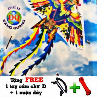 Diều đại điêu lửa 3 đuôi + cuộn dây 30m