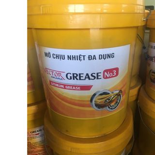 Mỡ chịu nhiệt cao cấp Vector Grease No3 Lithium, 200 độ