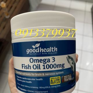 Omega 3 1000mg- Newzealand - Goodhealth