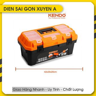 Hộp đựng dụng cụ đồ nghề kim khí, dụng cụ gia đình đa năng - 17inch KENDO 90256