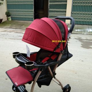 XE ĐẨY CAO CẤP KHUNG NHÔM MẠ ĐỒNG