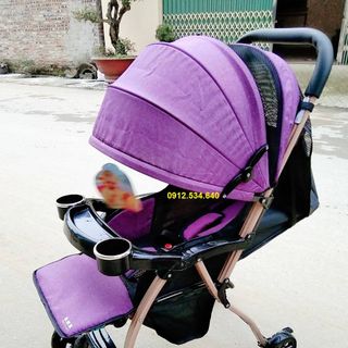 XE ĐẨY CAO CẤP KHUNG NHÔM MẠ ĐỒNG