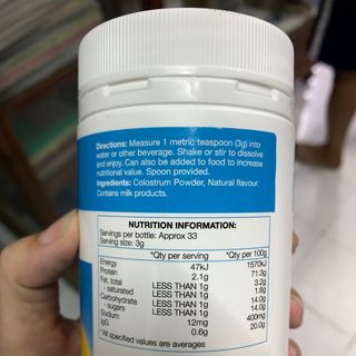 Sữa non Colostrum 100g - Newzealand - Goodhealth