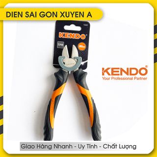 Kềm cắt góc - Kìm cắt góc 180mm 7inch TPR Kendo 10202 - Điện Sài Gòn Xuyên Á