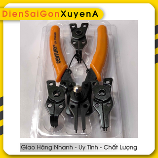 Bộ kìm kềm mở phe đa năng 4 đầu CENTURY 120627-4S - phân phối bởi Điện Sài Gòn Xuyên Á