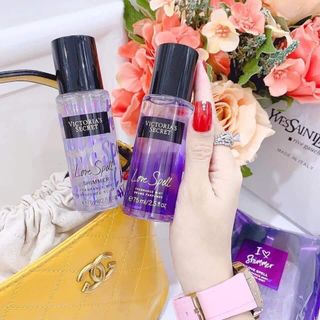 XỊT THƠM BODY MIST THẦN THÁNH VIC.TORIA'.S SEC.RET MINI TINH CHẤT CÔ ĐẶC THƠM VÀ LƯU HƯƠNG CỰC LÂU 75ml giá sỉ