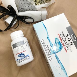Set Viên uống Omega-3 hàm lượng cao Nature's Top S.O.H Superior Omega-3 High Potency