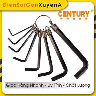 Bộ khoá lục giác 8 size Cao cấp - phân phối bởi Điện Sài Gòn Xuyên Á