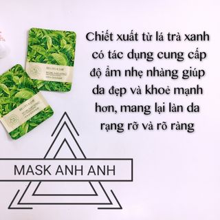 Mặt nạ trà xanh dưỡng da giá sỉ