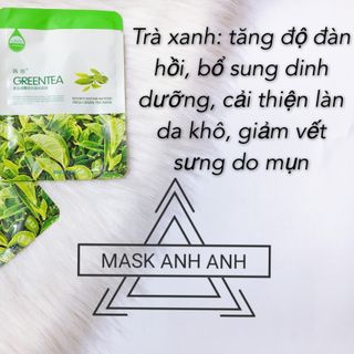 Mặt nạ trà xanh dưỡng da