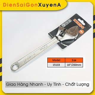 Mỏ lết 250mm 10inch độ mở rộng 35cm CS KENDO 15133 - Điện Sài Gòn Xuyên Á