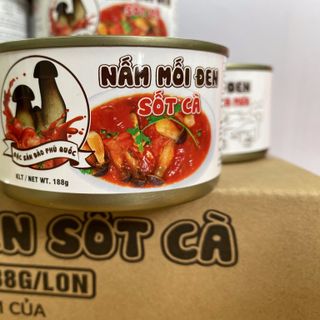 NẤM MỐI ĐEN SỐT CÀ MITO (HỘP 188G)