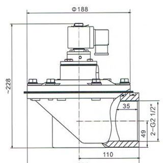 Van điện từ loại DMF-Z-62S SBFEC