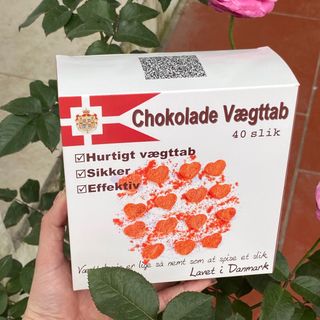 Kẹo Chocolate Giảm Cân Đan Mạch - Hộp Trắng