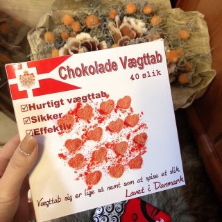 Kẹo Chocolate Giảm Cân Đan Mạch - Hộp Trắng