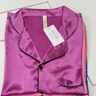 BỘ NGỦ LỤA SATIN _ BỘ PYJAMA LỤA SATIN