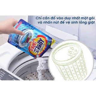 BỘT TẨY VỆ SINH LÒNG MÁY GIẶT Sàndokkaebi