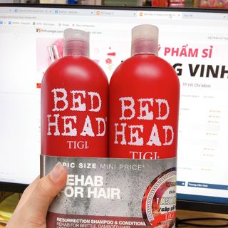 Bộ gội xả đỏ BED HEAD giá sỉ