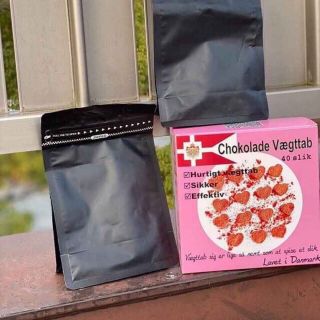 Kẹo Chocolate Giảm Cân Đan Mạch - Hộp Hồng Hàng Mạnh