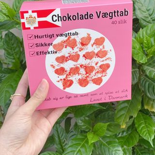 Kẹo Chocolate Giảm Cân Đan Mạch - Hộp Hồng Hàng Mạnh