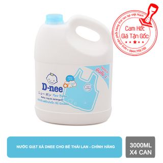 Nước giặt xả Dnee chuẩn hàng thái lan 3000ml x1 thùng