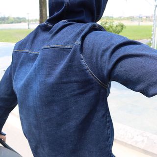 Áo chống nắng nam vải bò dày đẹp