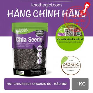 Hạt Chia Seeds Organic úc - Mẫu Mới 1kg