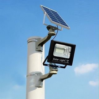 ĐÈN PHA LED NĂNG LƯỢNG MẶT TRỜI 100W - CHIẾU SÁNG XUYÊN ĐÊM MÀ KHÔNG TỐN ĐIỆN !!