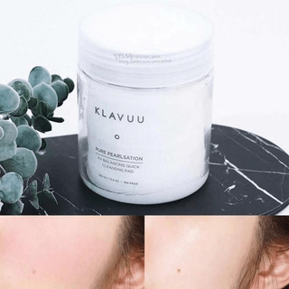 Miếng Tẩy Trang Klavuu Pure Pearlsation PH Blancing Quick Cleansing Pad 380ml