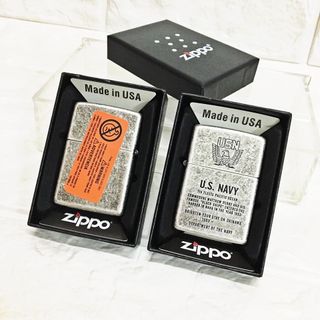 BẬT LỬA ZIPPO MỸ - BẠC CỔ U.S NAVY (HẢI QUÂN MỸ - HOA KỲ) - (CÓ TEM ĐỎ) - (XÀI XĂNG)