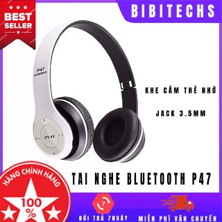 [HOT] Tai nghe chụp tai bluetooth P47