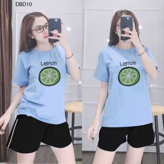 Đồ bộ đùi thun mặc ở nhà