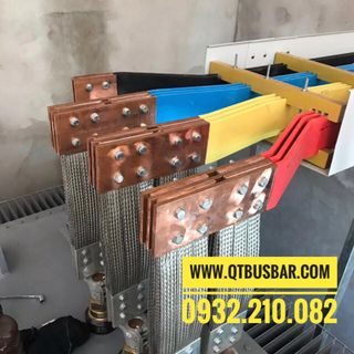 Dây đồng bện mạ thiếc, Thanh cái mềm, thanh đồng mềm, thanh nối đồng mềm, Thanh đồng bện mềm, Thanh đồng mềm nối máy biến áp với Busway, Flexible copper busbar, Flexible copper braids Connector