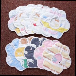 Yếm sợi tre 6 lớp cho bé