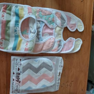 Yếm sợi tre 6 lớp cho bé